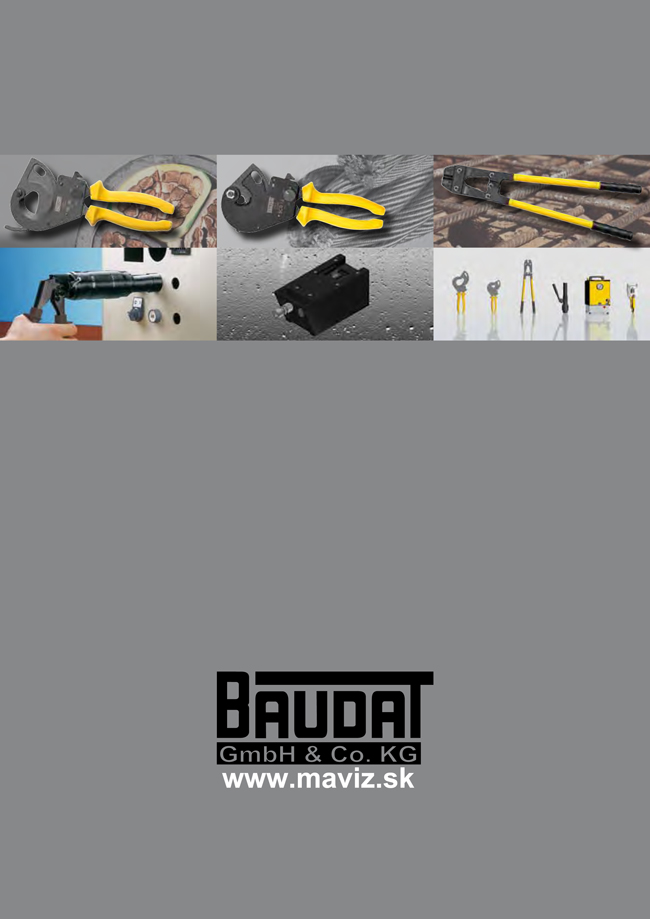 BAUDAT tools catalogue