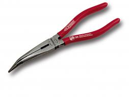 Radio- / Telephone pliers with cutter, bent 40° 200 mm