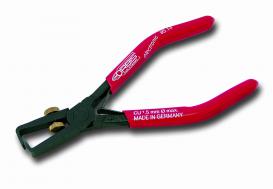 Electronic wire stripping pliers with adjusting screw 125 mm