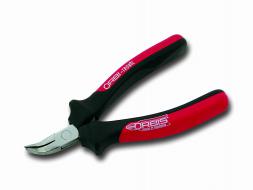 Electronic Snipe nose pliers - bent 45°, 120 mm